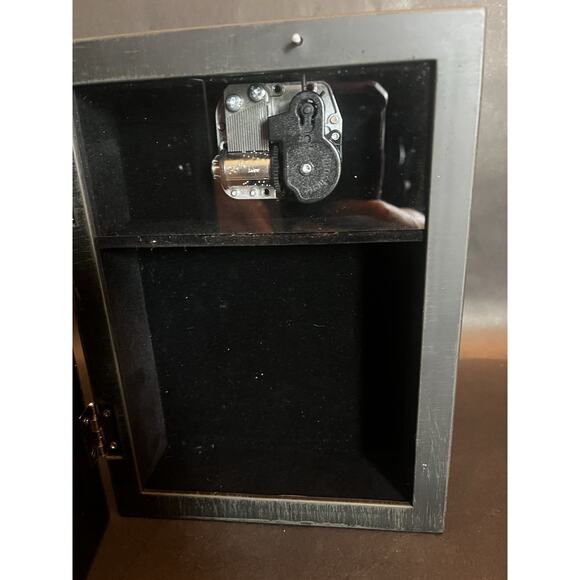 Music Box | Wind Up Splieluhr Fur Elise | VTG Swiss Tarot Wheel Of Fortune Card - Picture 4 of 6